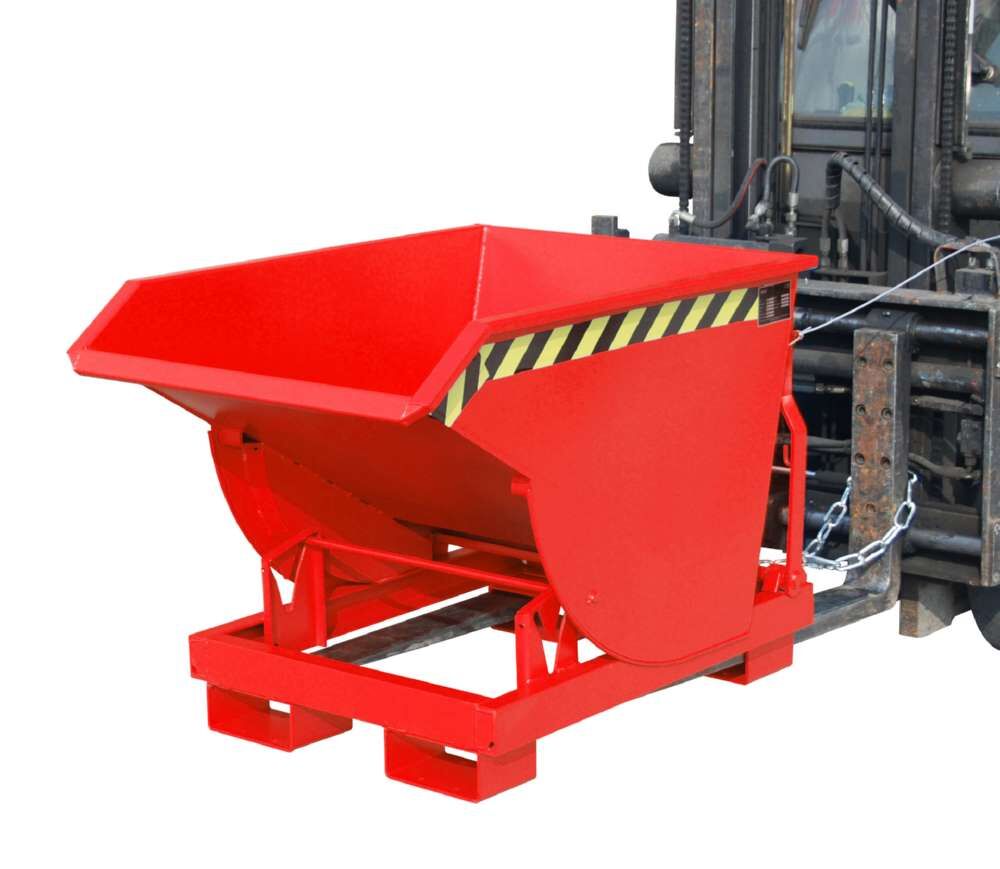 Bauer Kippbehälter BKM 30 lackiert in der Farbe Feuerrot Produktbild Bauer Kippbehälter BKM 30 lackiert in der Farbe Feuerrot