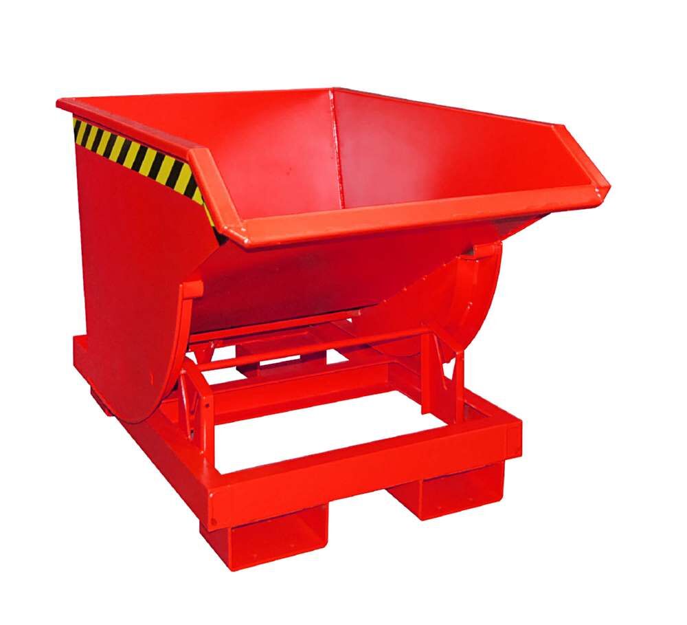 Bauer Kippbehälter BKM 50 lackiert in der Farbe Feuerrot Produktbild Bauer Kippbehälter BKM 50 lackiert in der Farbe Feuerrot