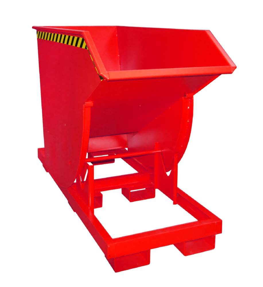 Bauer Kippbehälter BKM 75 lackiert in der Farbe Feuerrot Produktbild Bauer Kippbehälter BKM 75 lackiert in der Farbe Feuerrot