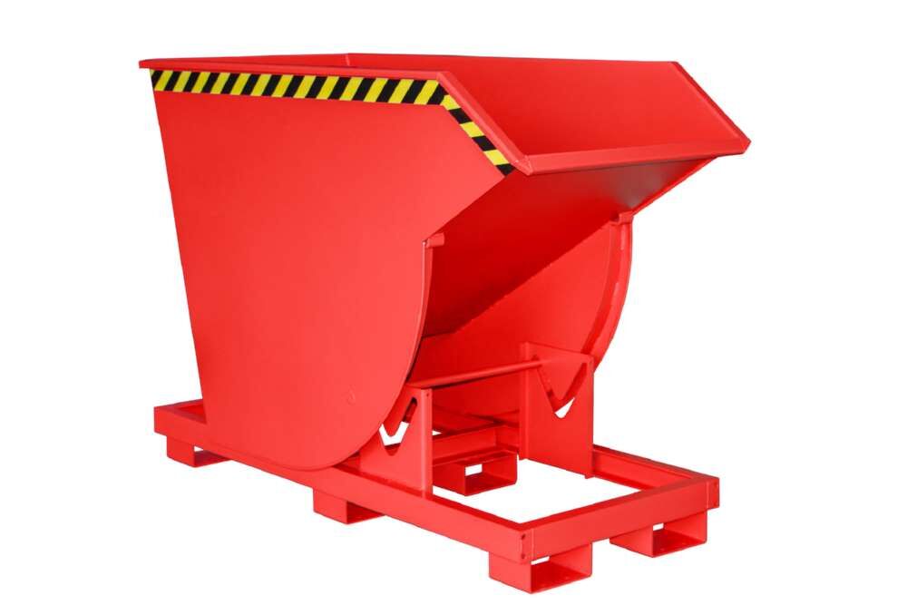 Bauer Kippbehälter BKM 75 lackiert in der Farbe Feuerrot Produktbild Bauer Kippbehälter BKM 75 lackiert in der Farbe Feuerrot bild 2