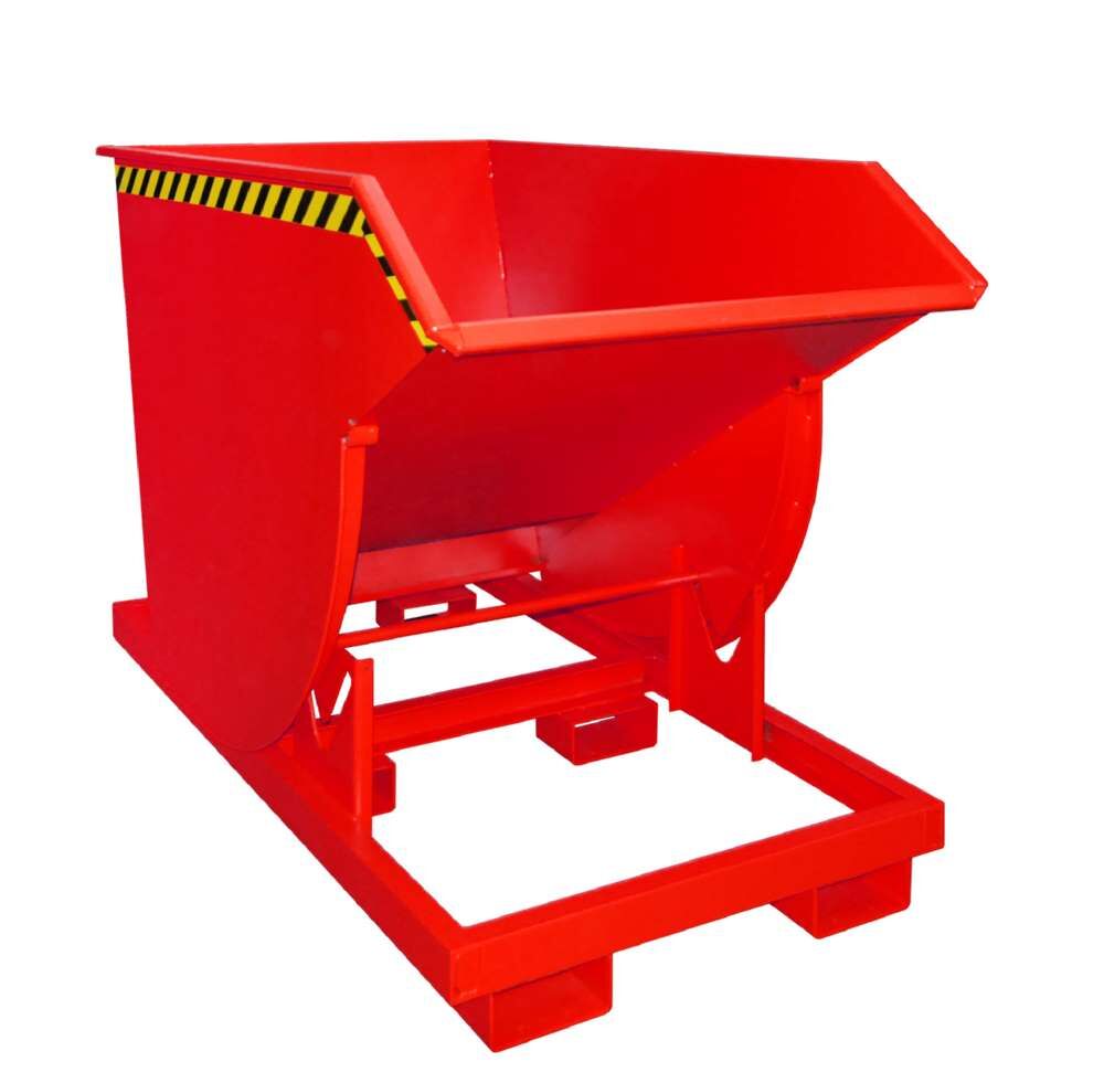 Bauer Kippbehälter BKM 100 lackiert in der Farbe Feuerrot Produktbild Bauer Kippbehälter BKM 100 lackiert in der Farbe Feuerrot