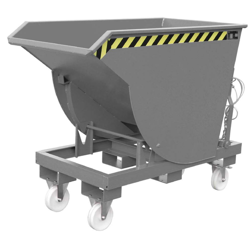 Bauer Kippbehälter BKM 50 lackiert in der Farbe Mausgrau Produktbild Bauer Kippbehälter BKM 50 lackiert in der Farbe Mausgrau bild 2