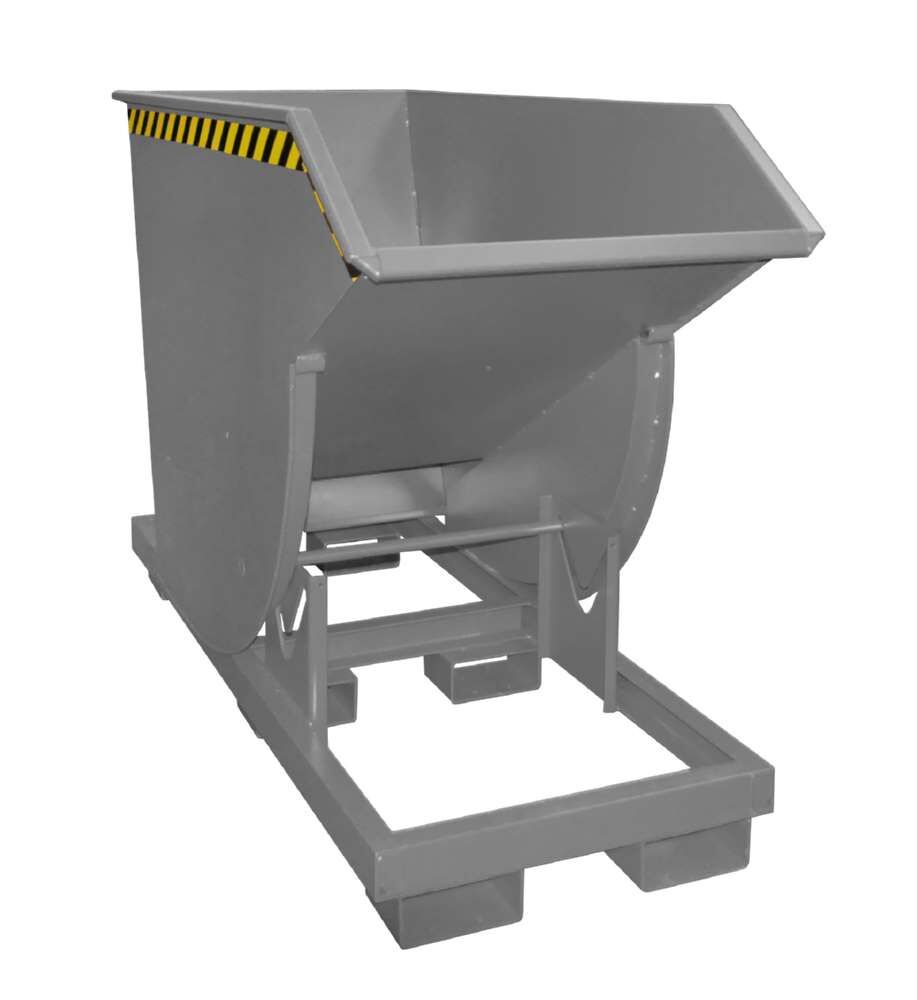 Bauer Kippbehälter BKM 75 lackiert in der Farbe Mausgrau Produktbild Bauer Kippbehälter BKM 75 lackiert in der Farbe Mausgrau