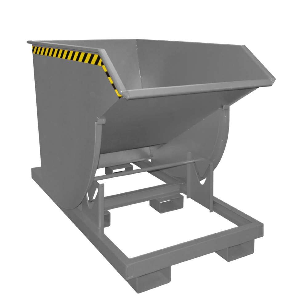 Bauer Kippbehälter BKM 100 lackiert in der Farbe Mausgrau Produktbild Bauer Kippbehälter BKM 100 lackiert in der Farbe Mausgrau