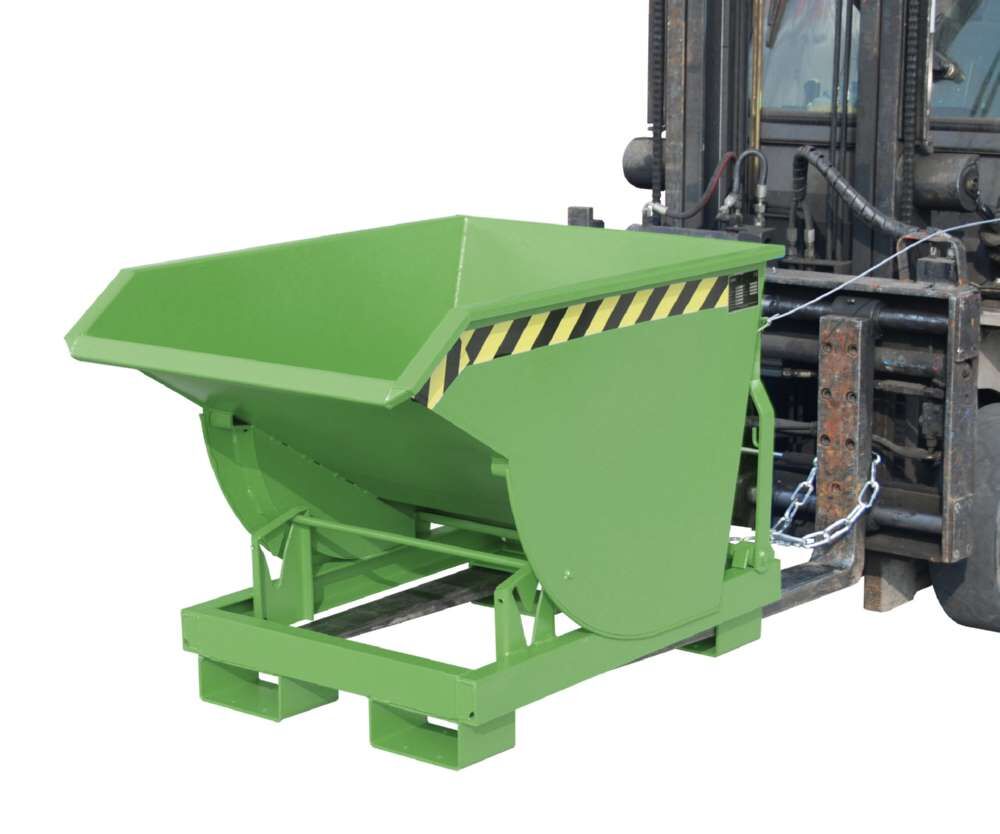 Bauer Kippbehälter BKM 30 lackiert in der Farbe Resedagrün Produktbild Bauer Kippbehälter BKM 30 lackiert in der Farbe Resedagrün