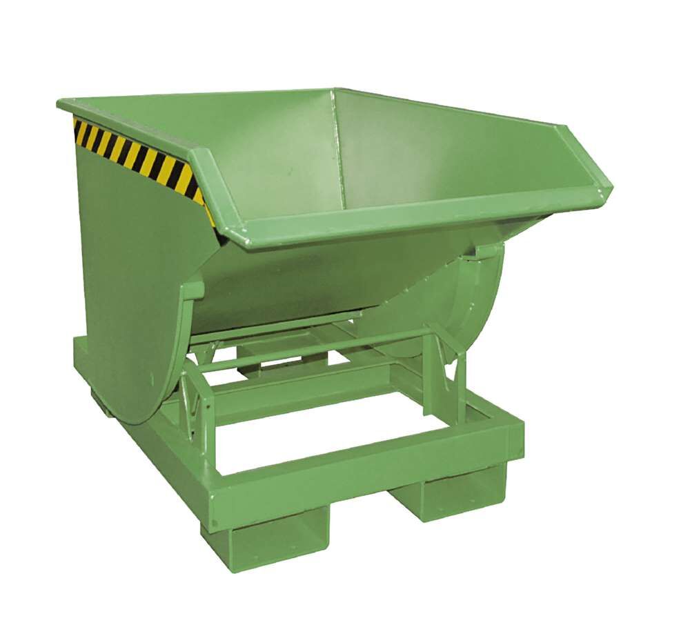 Bauer Kippbehälter BKM 50 lackiert in der Farbe Resedagrün Produktbild Bauer Kippbehälter BKM 50 lackiert in der Farbe Resedagrün