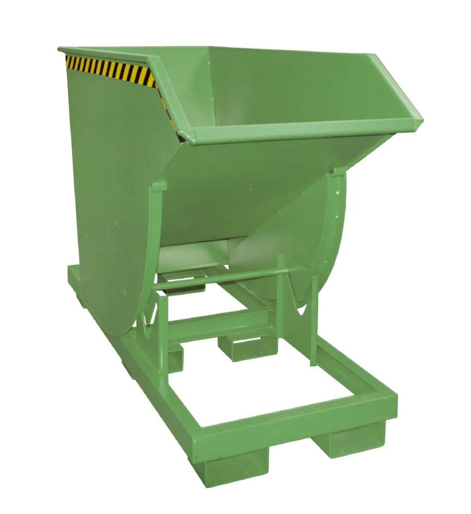 Bauer Kippbehälter BKM 75 lackiert in der Farbe Resedagrün Produktbild Bauer Kippbehälter BKM 75 lackiert in der Farbe Resedagrün bild 2