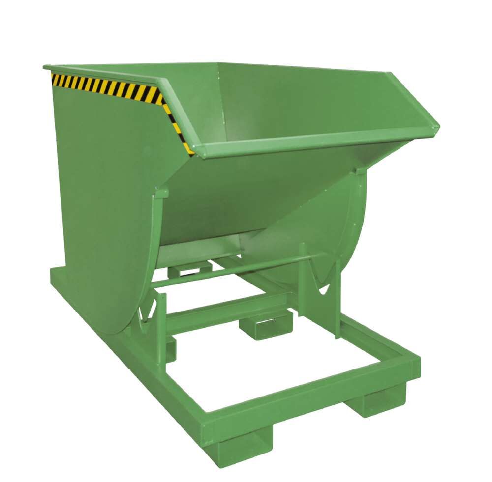 Bauer Kippbehälter BKM 100 lackiert in der Farbe Resedagrün Produktbild Bauer Kippbehälter BKM 100 lackiert in der Farbe Resedagrün