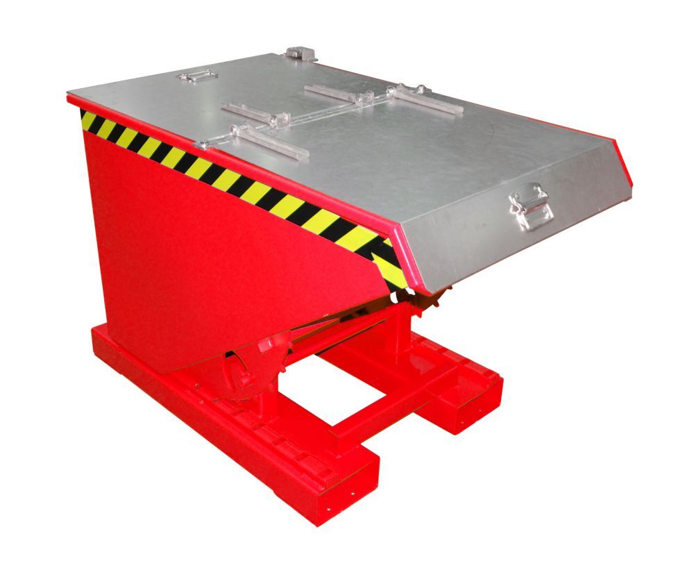 Bauer Kippbehälter EXPO 300 lackiert in der Farbe Feuerrot Produktbild Bauer Kippbehälter EXPO 300 lackiert in der Farbe Feuerrot bild 2