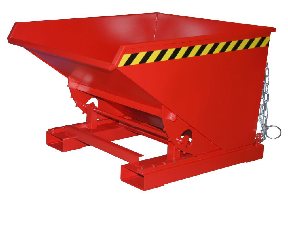 Bauer Kippbehälter EXPO 600 lackiert in der Farbe Feuerrot Produktbild Bauer Kippbehälter EXPO 600 lackiert in der Farbe Feuerrot