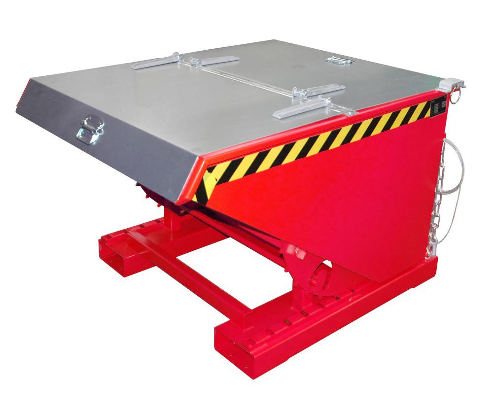 Bauer Kippbehälter EXPO 600 lackiert in der Farbe Feuerrot Produktbild Bauer Kippbehälter EXPO 600 lackiert in der Farbe Feuerrot bild 4