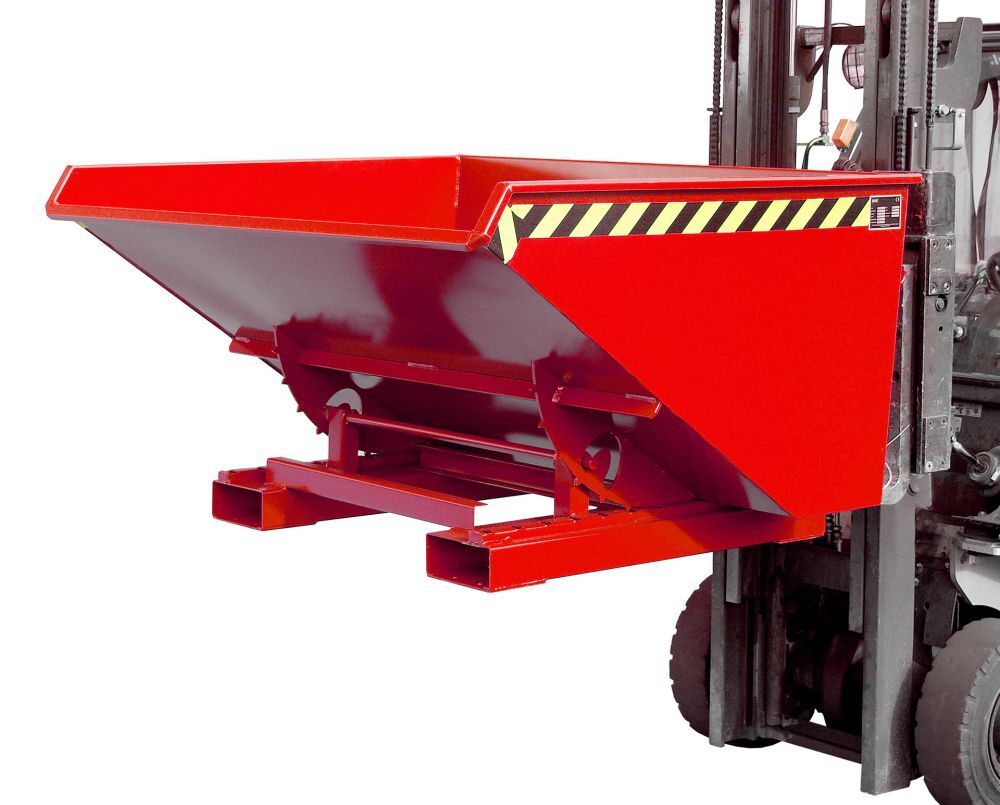 Bauer Kippbehälter EXPO 600 lackiert in Lichtblau Breite 1570 mm Produktbild Bauer Kippbehälter EXPO 600 lackiert in Lichtblau Breite 1570 mm