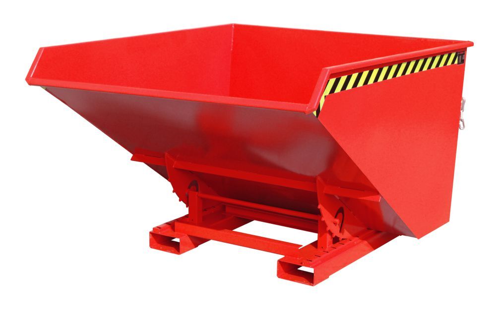 Bauer Kippbehälter EXPO 1700 lackiert in der Farbe Feuerrot Produktbild Bauer Kippbehälter EXPO 1700 lackiert in der Farbe Feuerrot