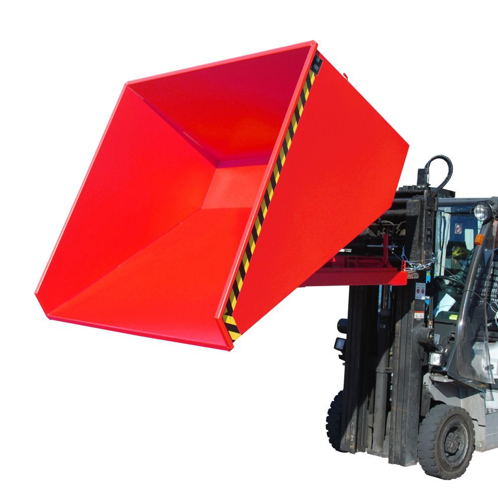 Bauer Kippbehälter EXPO 2100 lackiert in der Farbe Feuerrot Produktbild Bauer Kippbehälter EXPO 2100 lackiert in der Farbe Feuerrot bild 2