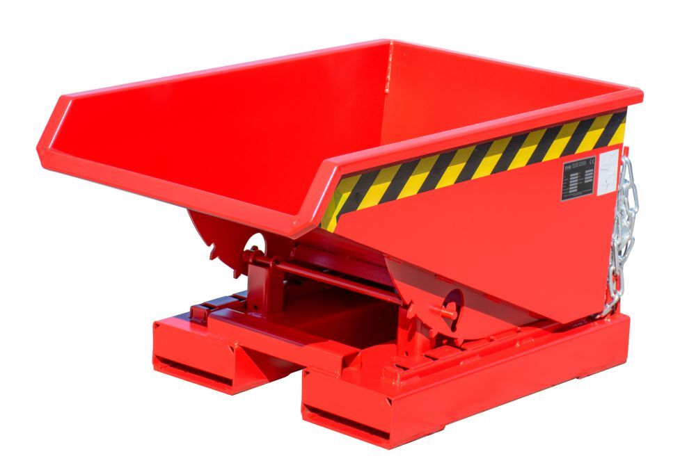 Bauer Kippbehälter EXPO 150 lackiert in der Farbe Feuerrot Produktbild Bauer Kippbehälter EXPO 150 lackiert in der Farbe Feuerrot