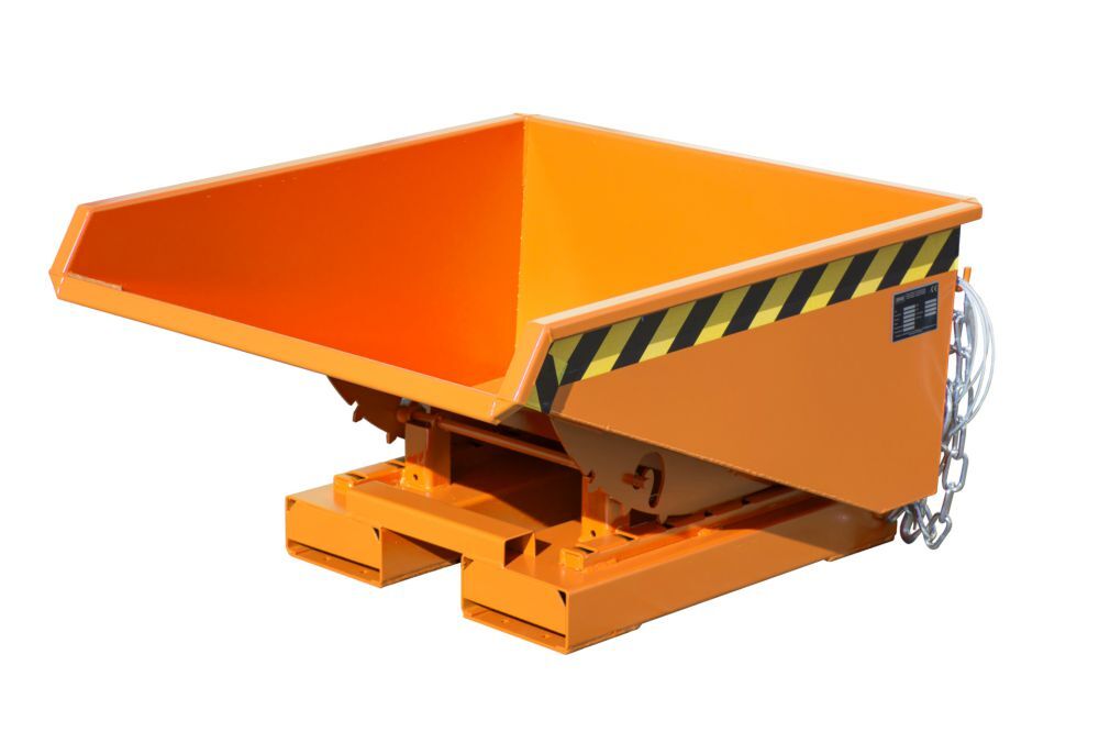 Bauer Kippbehälter EXPO 225 lackiert in der Farbe Gelborange Produktbild Bauer Kippbehälter EXPO 225 lackiert in der Farbe Gelborange bild 3