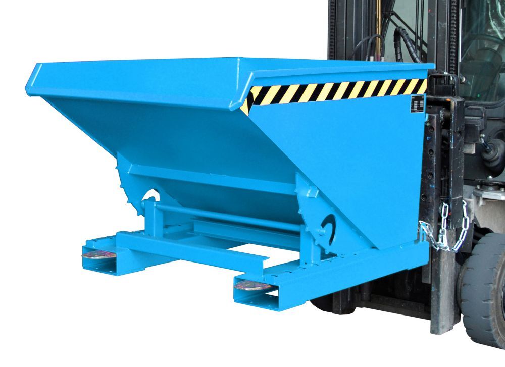 Bauer Kippbehälter EXPO 600 lackiert in der Farbe Lichtblau Produktbild Bauer Kippbehälter EXPO 600 lackiert in der Farbe Lichtblau bild 3