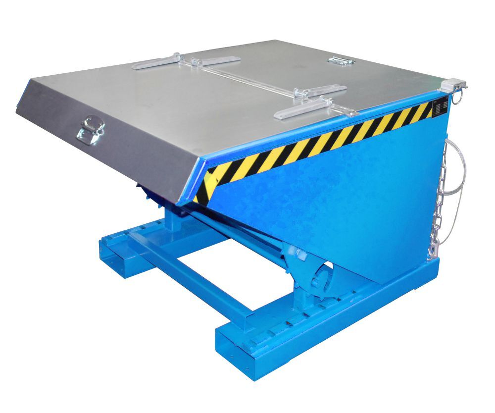 Bauer Kippbehälter EXPO 600 lackiert in der Farbe Lichtblau Produktbild Bauer Kippbehälter EXPO 600 lackiert in der Farbe Lichtblau bild 5