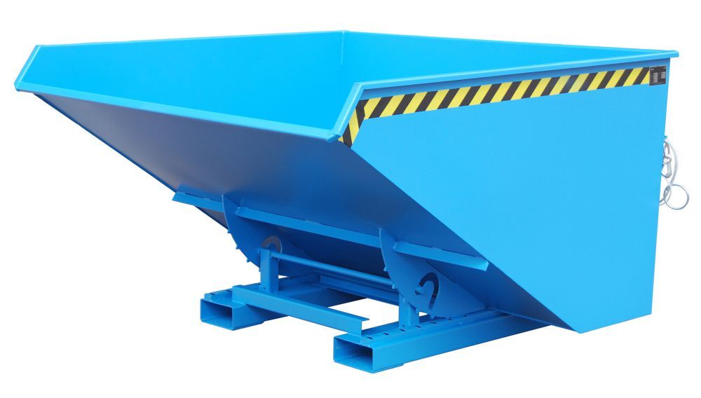 Bauer Kippbehälter EXPO 2100 lackiert in der Farbe Lichtblau Produktbild Bauer Kippbehälter EXPO 2100 lackiert in der Farbe Lichtblau