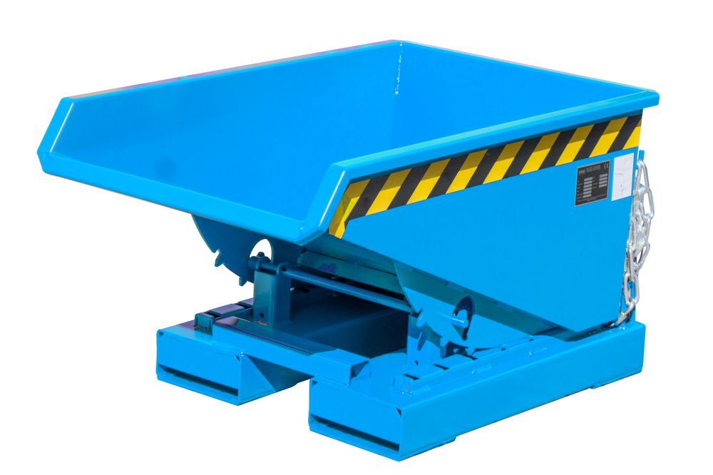 Bauer Kippbehälter EXPO 150 lackiert in der Farbe Lichtblau Produktbild Bauer Kippbehälter EXPO 150 lackiert in der Farbe Lichtblau bild 2