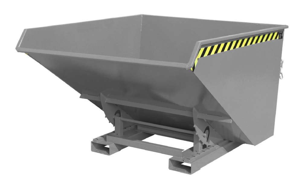 Bauer Kippbehälter EXPO 1700 mit Abrollmechanismus lackiert in der Farbe Mausgrau Produktbild Bauer Kippbehälter EXPO 1700 mit Abrollmechanismus lackiert in der Farbe Mausgrau