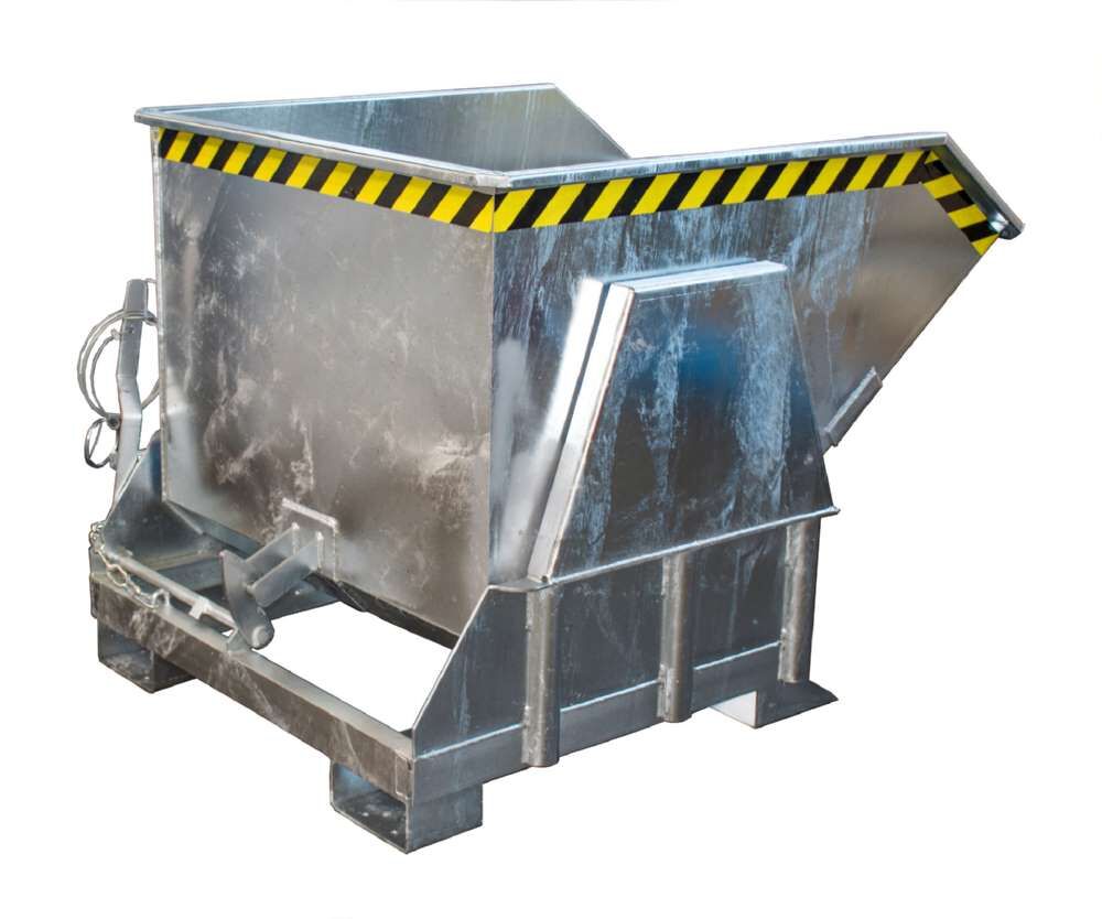 Bauer Kippbehälter BK 80 feuerverzinkt Produktbild Bauer Kippbehälter BK 80 feuerverzinkt