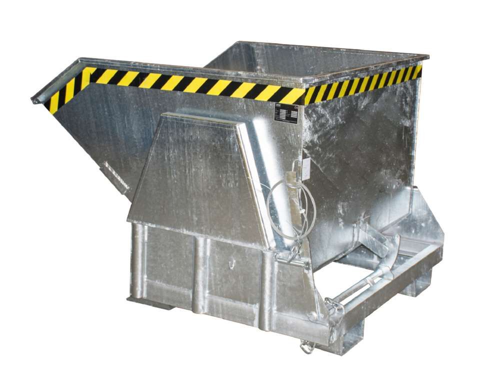 Bauer Kippbehälter BK 100 feuerverzinkt Produktbild Bauer Kippbehälter BK 100 feuerverzinkt