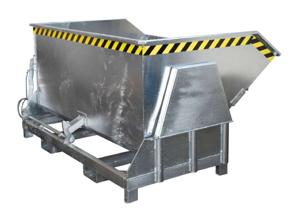 Bauer Kippbehälter BK 120 feuerverzinkt Produktbild Bauer Kippbehälter BK 120 feuerverzinkt