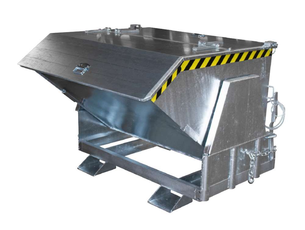 Bauer Kippbehälter BK 120 feuerverzinkt Produktbild Bauer Kippbehälter BK 120 feuerverzinkt bild 2