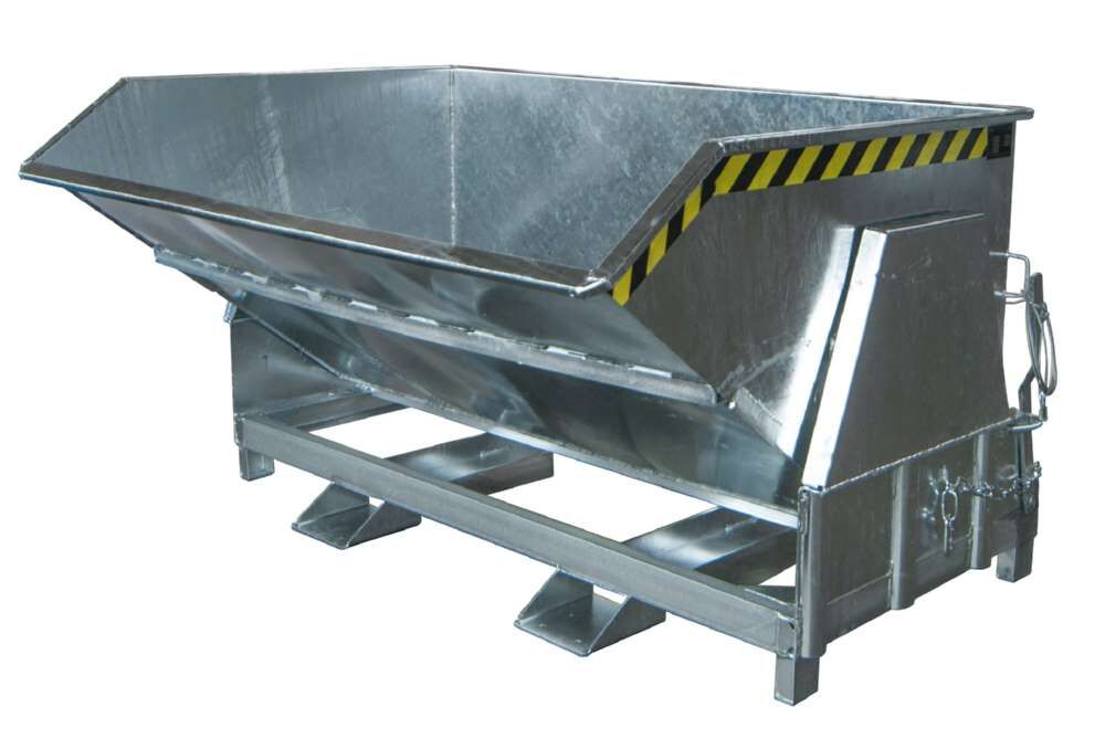 Bauer Kippbehälter BK 150 feuerverzinkt Produktbild Bauer Kippbehälter BK 150 feuerverzinkt