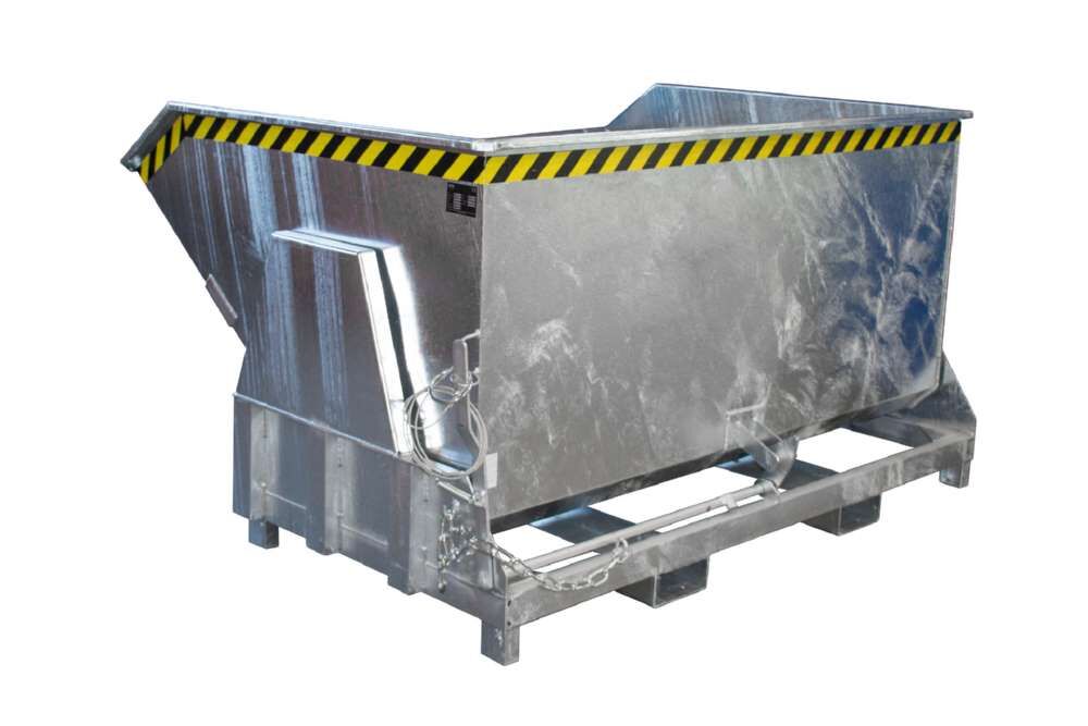 Bauer Kippbehälter BK 200 feuerverzinkt Produktbild Bauer Kippbehälter BK 200 feuerverzinkt