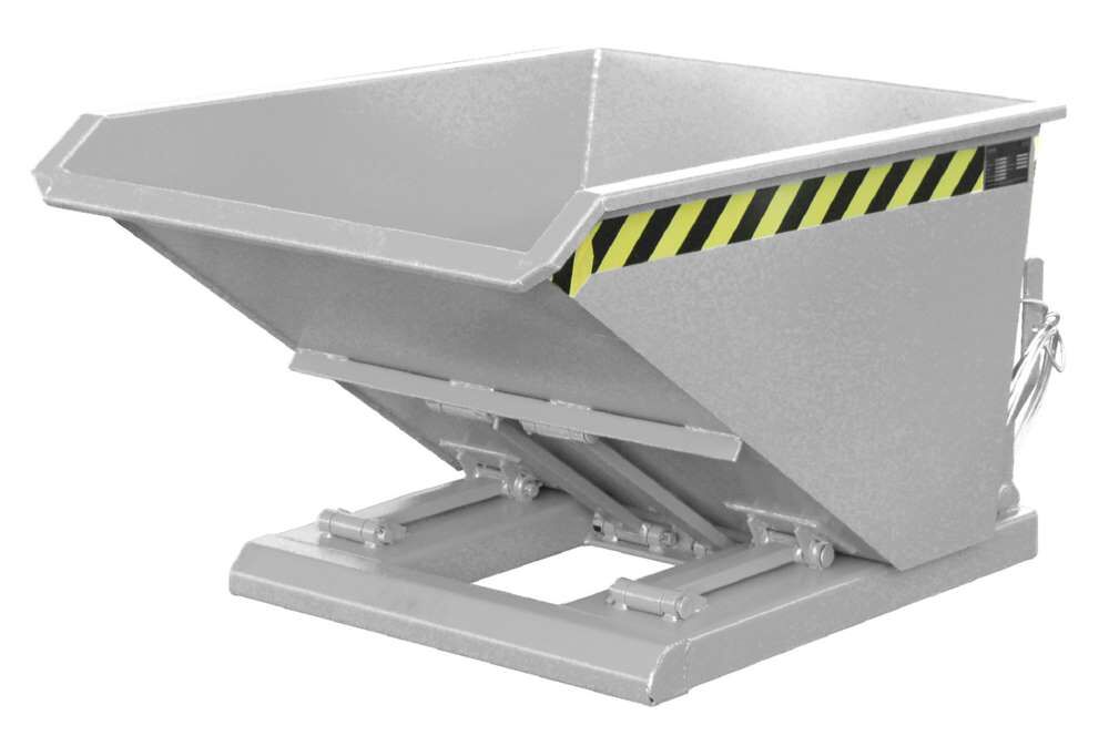 Bauer Kippbehälter NK 30 feuerverzinkt Produktbild Bauer Kippbehälter NK 30 feuerverzinkt