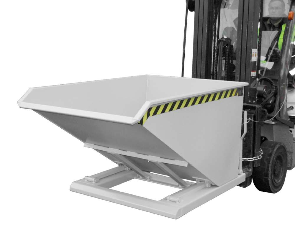 Bauer Kippbehälter NK 100 feuerverzinkt Produktbild Bauer Kippbehälter NK 100 feuerverzinkt