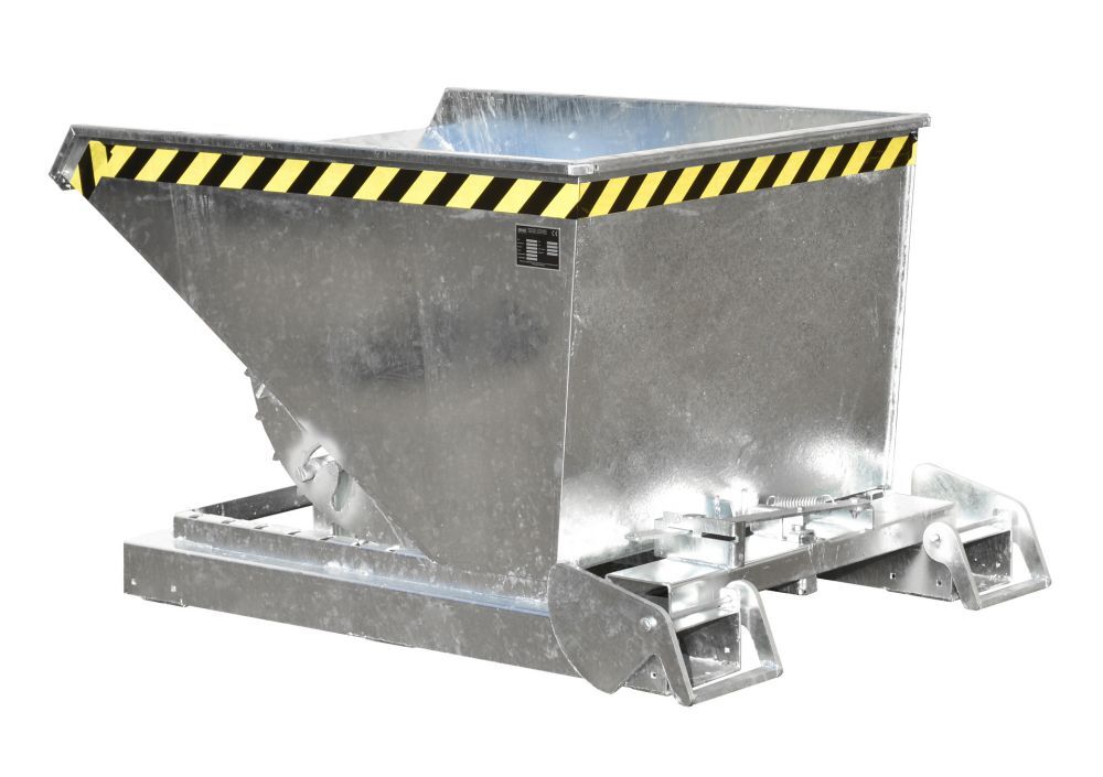 Bauer Kippbehälter feuerverzinkt 4A 600 Produktbild Bauer Kippbehälter feuerverzinkt 4A 600 bild 2