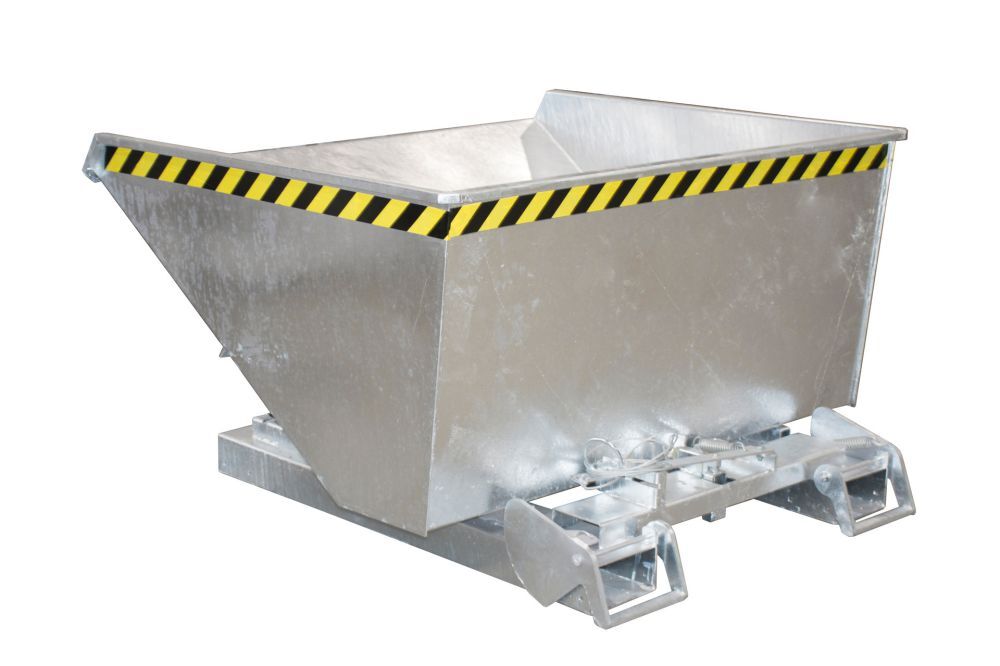 Bauer Kippbehälter 4A 900 feuerverzinkt Produktbild Bauer Kippbehälter 4A 900 feuerverzinkt bild 3