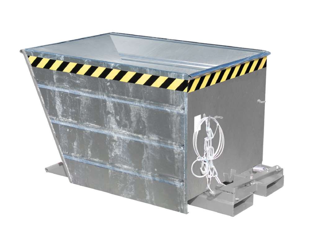 Bauer Kippbehälter VG 550 feuerverzinkt Produktbild Bauer Kippbehälter VG 550 feuerverzinkt