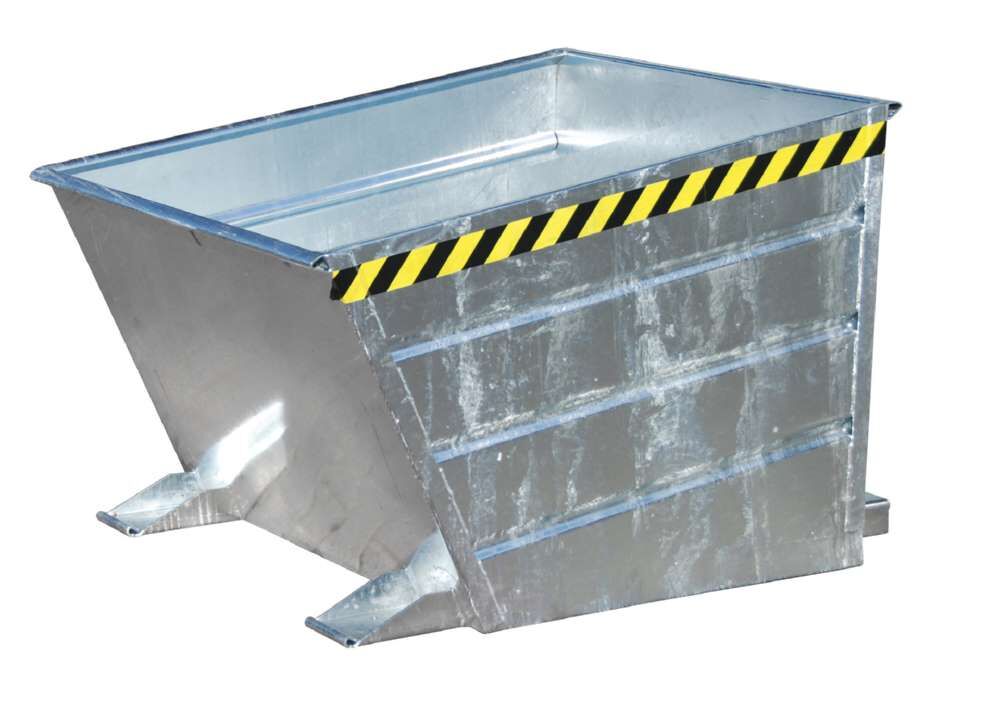 Bauer Kippbehälter VD 650 feuerverzinkt Produktbild Bauer Kippbehälter VD 650 feuerverzinkt