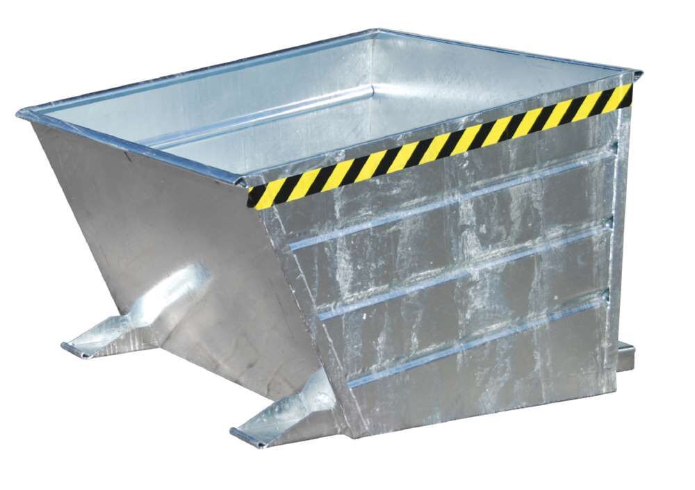 Bauer Kippbehälter VD 800 feuerverzinkt Produktbild Bauer Kippbehälter VD 800 feuerverzinkt