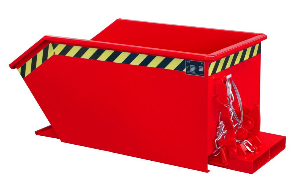 Bauer Kippbehälter lackiert in der Farbe Feuerrot GU 300 Produktbild Bauer Kippbehälter lackiert in der Farbe Feuerrot GU 300