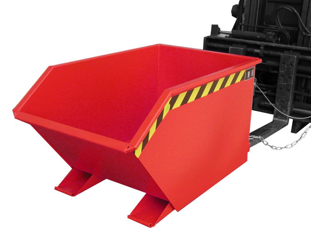 Bauer Kippbehälter lackiert in der Farbe Feuerrot GU 500 Produktbild Bauer Kippbehälter lackiert in der Farbe Feuerrot GU 500 bild 2