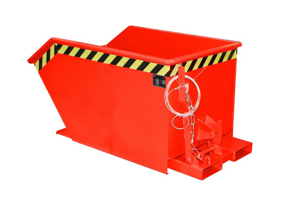 Bauer Kippbehälter lackiert in der Farbe Feuerrot GU 500 Produktbild Bauer Kippbehälter lackiert in der Farbe Feuerrot GU 500