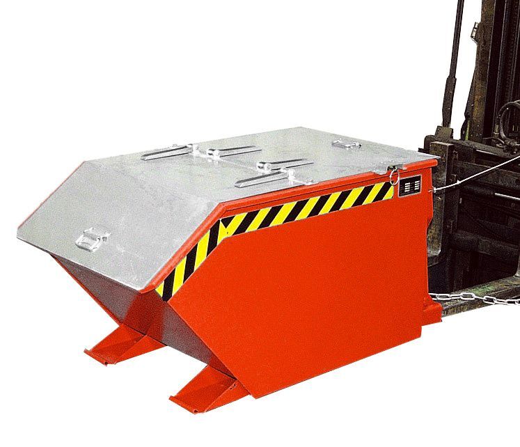 Bauer Kippbehälter lackiert in der Farbe Feuerrot GU 500 Produktbild Bauer Kippbehälter lackiert in der Farbe Feuerrot GU 500 bild 3