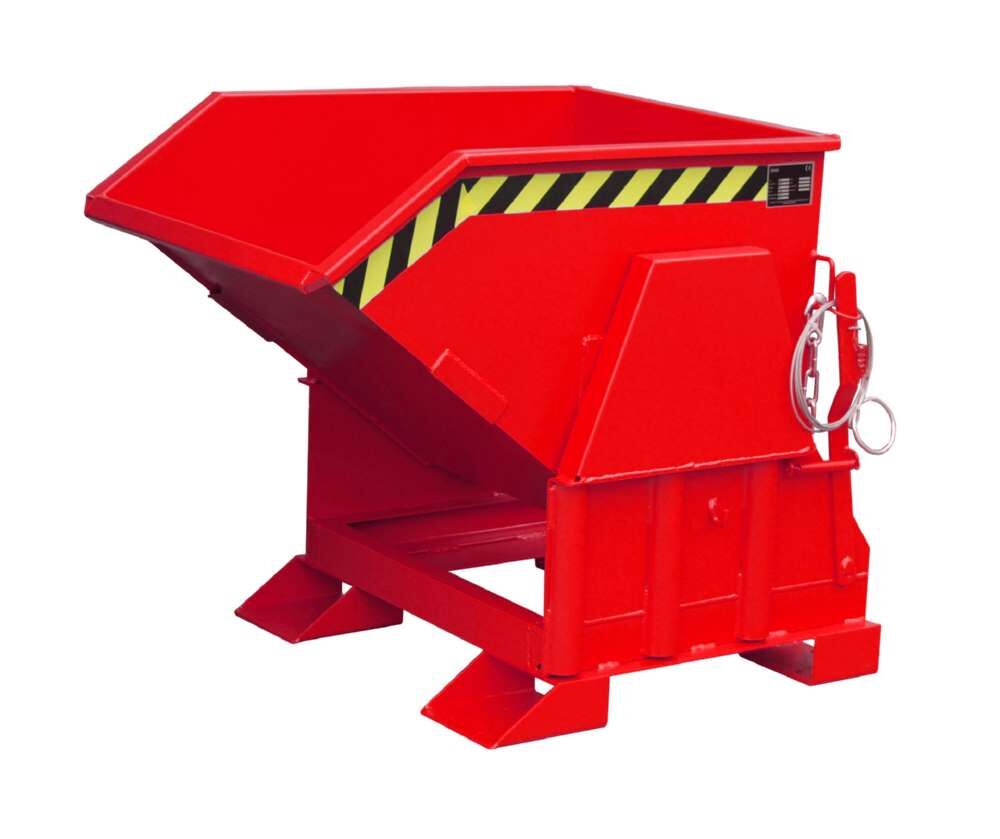 Bauer Kippbehälter BK 30 lackiert in der Farbe Feuerrot Produktbild Bauer Kippbehälter BK 30 lackiert in der Farbe Feuerrot