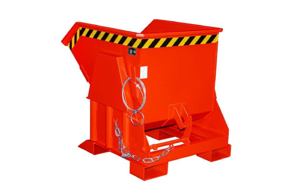 Bauer Kippbehälter BK 30 lackiert in der Farbe Feuerrot Produktbild Bauer Kippbehälter BK 30 lackiert in der Farbe Feuerrot bild 2