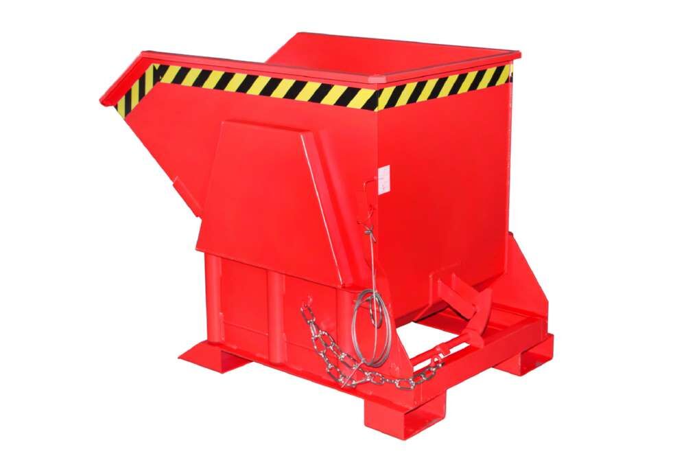 Bauer Kippbehälter BK 50 lackiert in der Farbe Feuerrot Produktbild Bauer Kippbehälter BK 50 lackiert in der Farbe Feuerrot bild 2