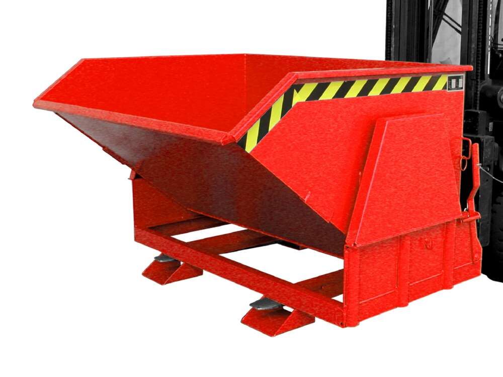 Bauer Kippbehälter BK 120 lackiert in der Farbe Feuerrot Produktbild Bauer Kippbehälter BK 120 lackiert in der Farbe Feuerrot