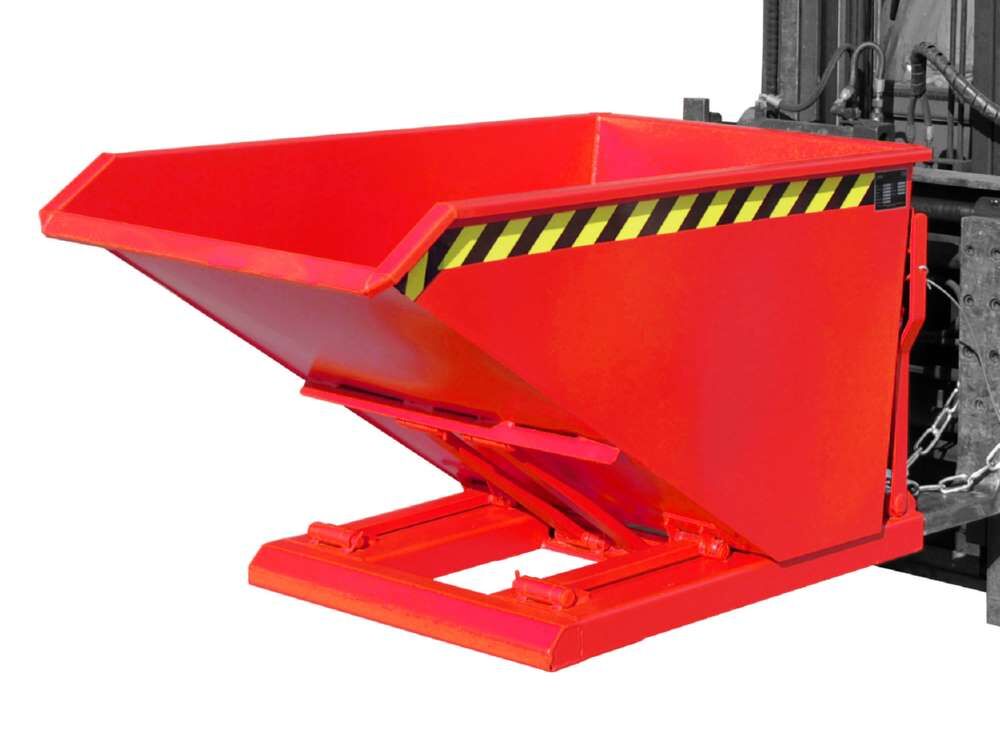 Bauer Kippbehälter NK 50 lackiert in der Farbe Feuerrot Produktbild Bauer Kippbehälter NK 50 lackiert in der Farbe Feuerrot