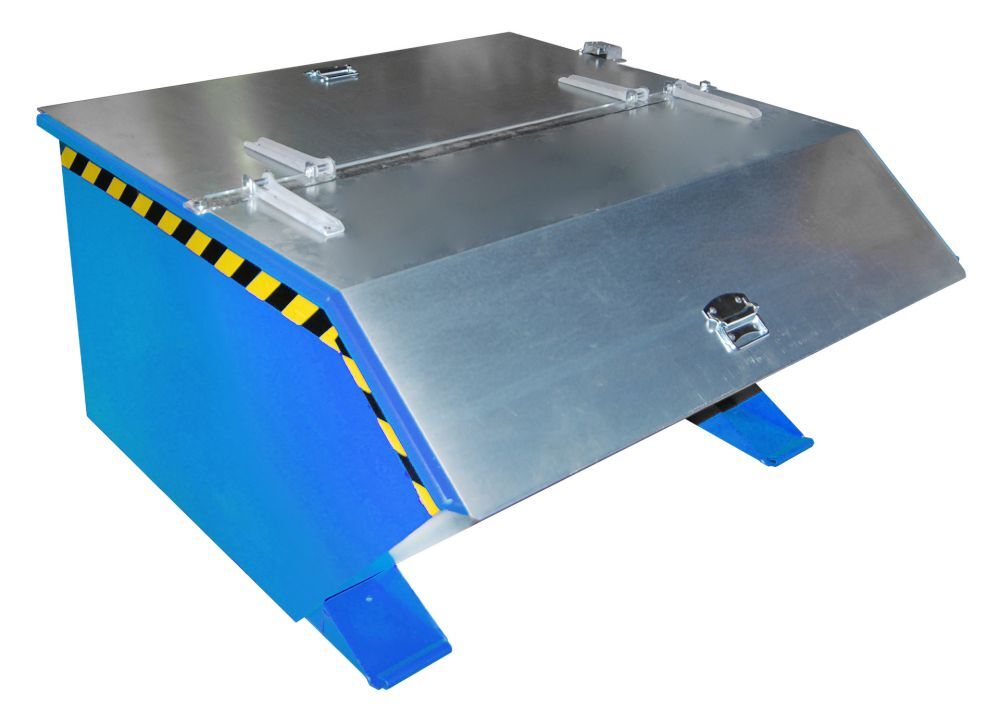 Bauer Kippbehälte lackiert in der Farbe Lichtblau GU 750 Produktbild Bauer Kippbehälte lackiert in der Farbe Lichtblau GU 750 bild 2