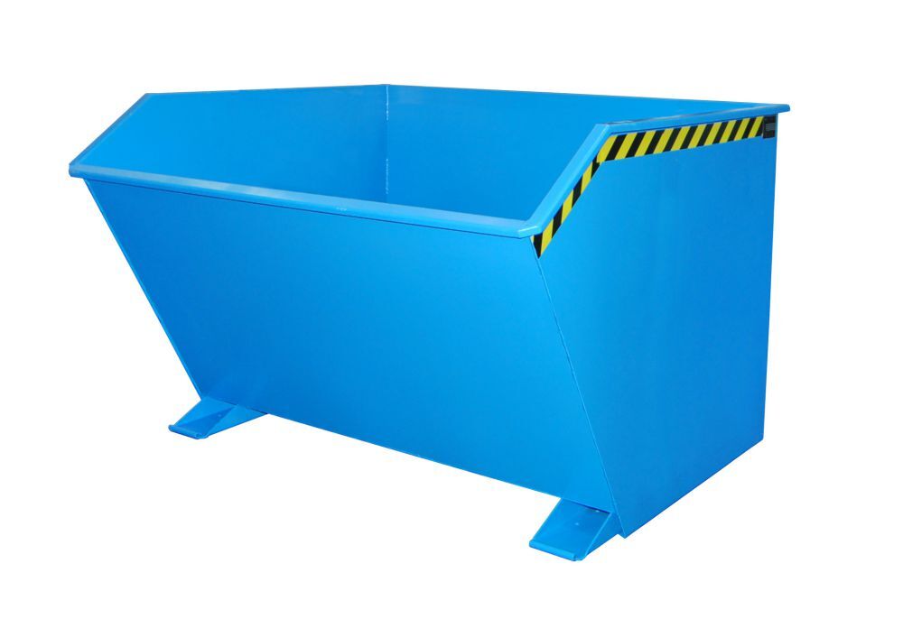 Bauer Kippbehälter lackiert in der Farbe Lichtblau GU 2000 Produktbild Bauer Kippbehälter lackiert in der Farbe Lichtblau GU 2000