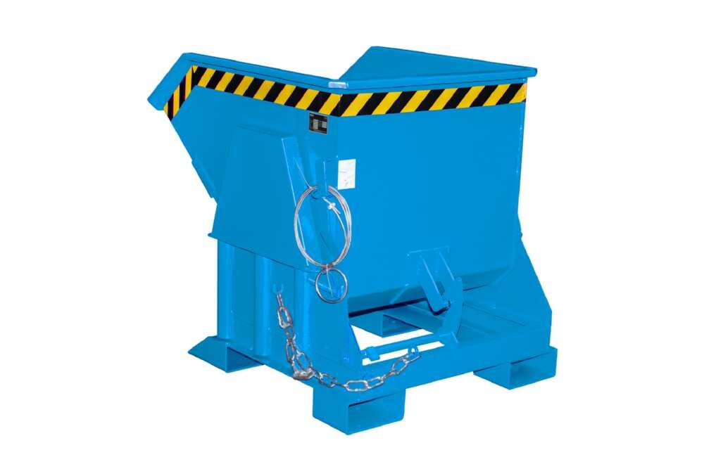 Bauer Kippbehälter BK 30 lackiert in der Farbe Lichtblau Produktbild Bauer Kippbehälter BK 30 lackiert in der Farbe Lichtblau bild 2